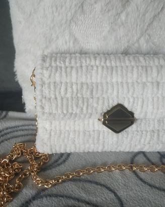 Borsa realizzata a mano in rete Canvas