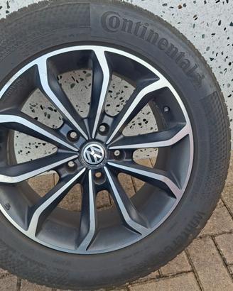 Cerchi gomme invernali 255 55 r18 VW.Touareg