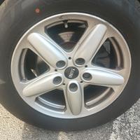 cerchi in lega 16' originali mini con pneumatici 