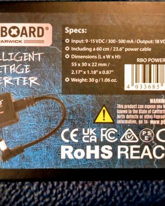 Convertitore ROCKBOARD 9/18 VOLT