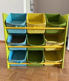 Mobile portaoggetti per bambini