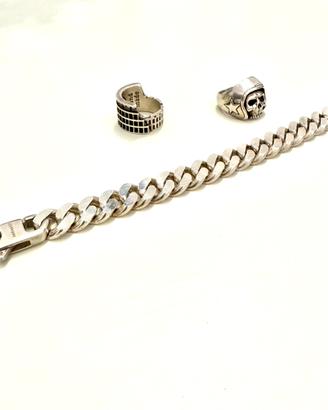 Andrea925 Bracciale e anelli