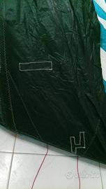 Kite 15 metri swell + barra. piccole riparazioni.