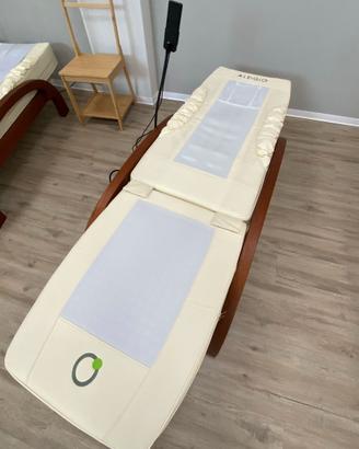 LETTINO MASSAGGIANTE RAGGI INFRAROSSI RULLI GIADA