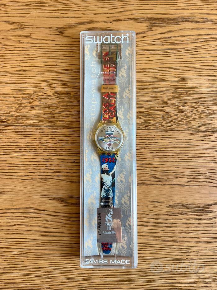 swatch ATLANTA 1996 STOP WATCH メンズ 腕時計 Atlanta 1996 Event