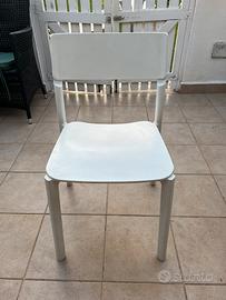 4 sedie bianca ikea