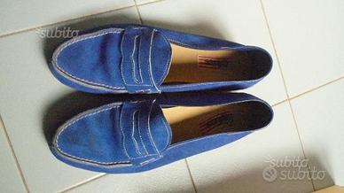 Mocassini College vintage uomo