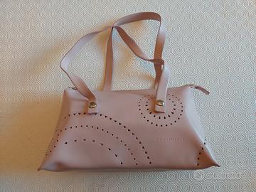 Borsa Coccinelle rosa cipria