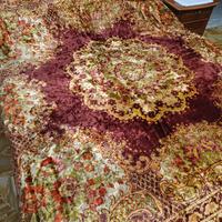 Coperta copriletto vintage in velluto