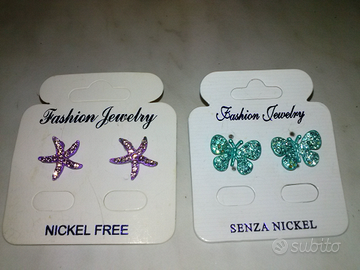 Orecchini con strass