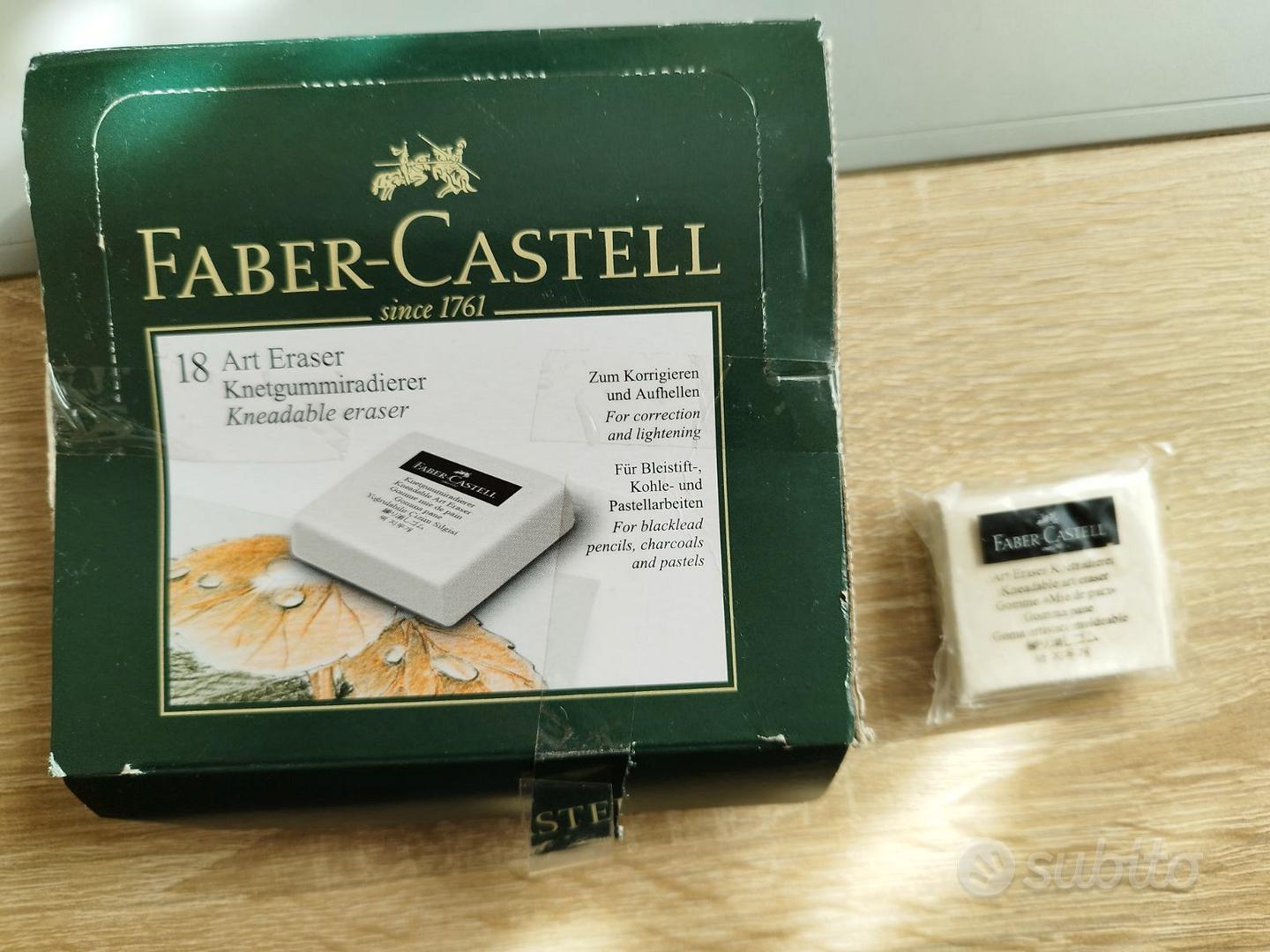 Gomma Pane Faber-Castell 127154 box 17 PZ - Collezionismo In vendita a  Catania