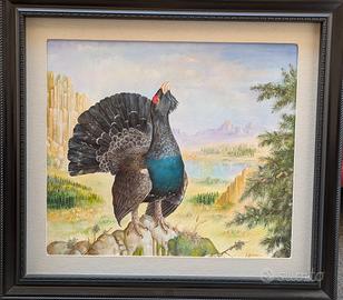 quadro gallo cedrone