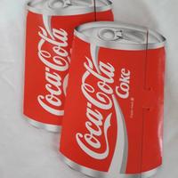 2 set di carta da lettere Coca Cola