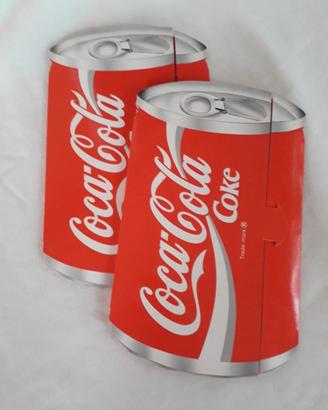 2 set di carta da lettere Coca Cola