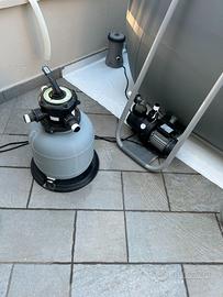 Filtro a Sabbia Newplast + motore steinbach"