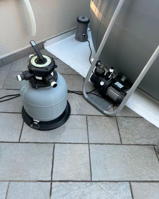 Filtro a Sabbia Newplast + motore steinbach"