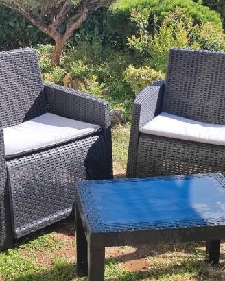 salotto per giardino 