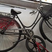 Bici vintage con freni a bacchetta 