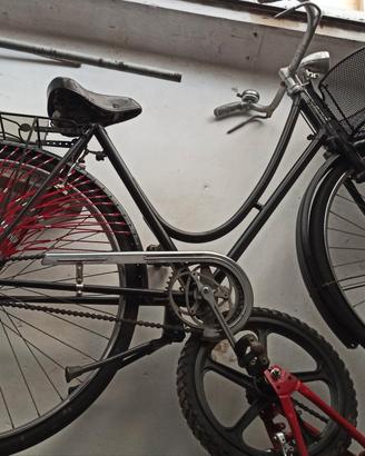 Bici vintage con freni a bacchetta 