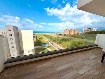 Appartamento vista mare Marina d'arechi box auto