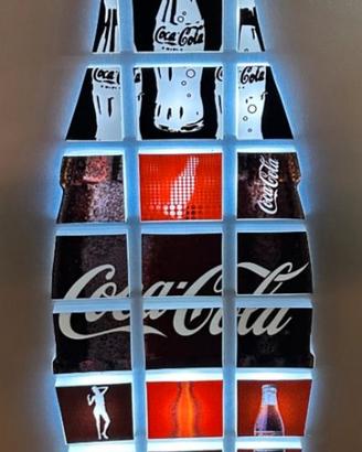 Insegna luminosa Coca Cola