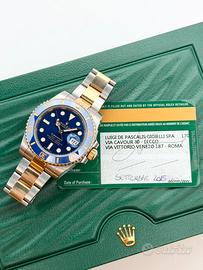 Rolex Submariner 116613LB, Full set Italia,Permute