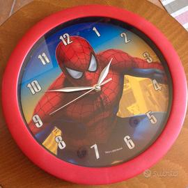 orologio da muro Spiderman