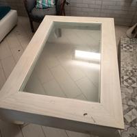 tavolo basso in legno massello 