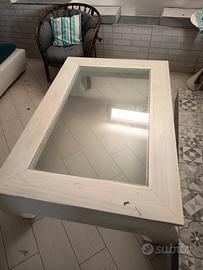 tavolo basso in legno massello 