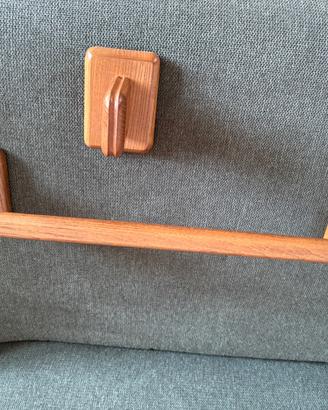 Porta asciugamani legno