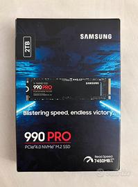 Ssd Samsung 990 pro 2 tb + dissipatore