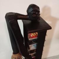Scultura africana porta CD