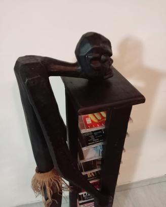 Scultura africana porta CD