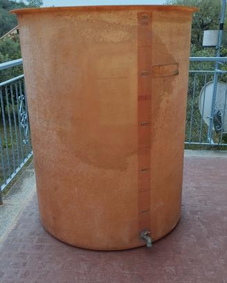 Fusto in vetroresina uda 1000 litri 