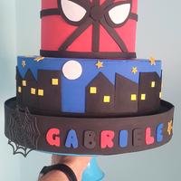 Torta feste di Spiderman