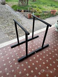 Parallele alte dip- attrezzatura da palestra