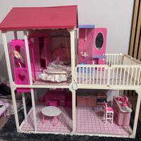 Casa Barbie anni 90 con accessori