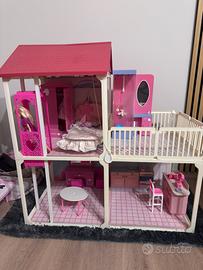 Casa Barbie anni 90 con accessori