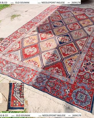 Tappeto stile persiano SOUMAK 269x178