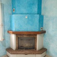 rivestimento camino in marmo