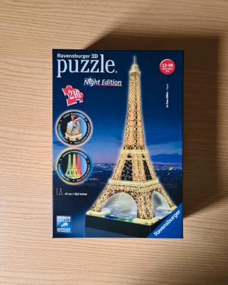 Tour Eiffel illuminata - Ravensburger Puzzle 3D