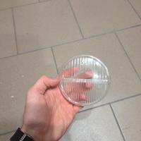 Vetro faro tondo Piaggio Ciao prima serie C7 e C9