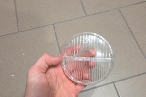 Vetro faro tondo Piaggio Ciao prima serie C7 e C9