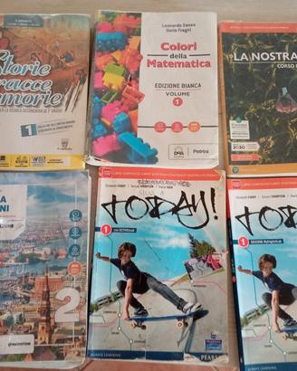 libri terza media primo superiore