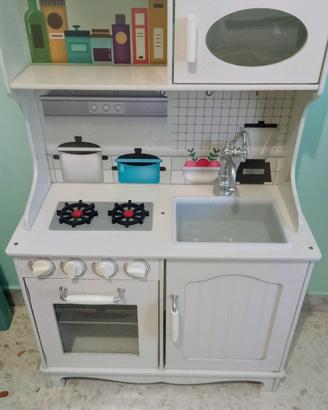 Cucina in legno bambini 