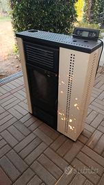 Stufa a pellet 11kw Palladio "da corridoio"