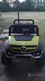 Jeep unimog Mercedes elettrica bambino