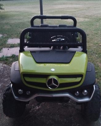 Jeep unimog Mercedes elettrica bambino