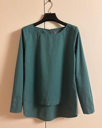 Blusa Ph 7.1 verde petrolio - Tg 38 Made in Italy