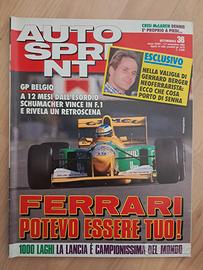 Autosprint 1992 SPECIALE PRIMA VITTORIA SCHUMACHER